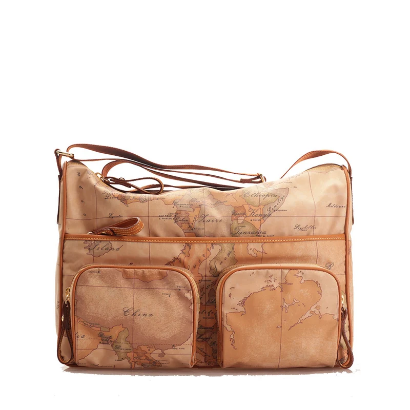 Borsa Donna a Tracolla con Tasche 1A Classe Alviero Martini linea Geo Soft colore Geo Classic N269