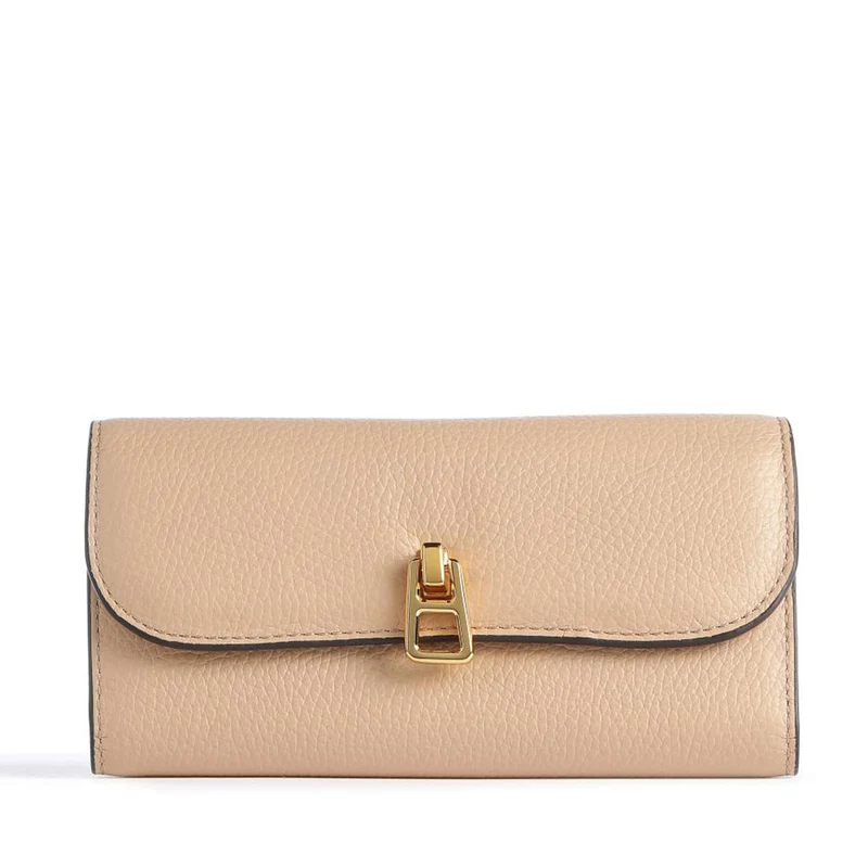 Portafoglio Grande COCCINELLE in Pelle Linea Magie colore Toasted