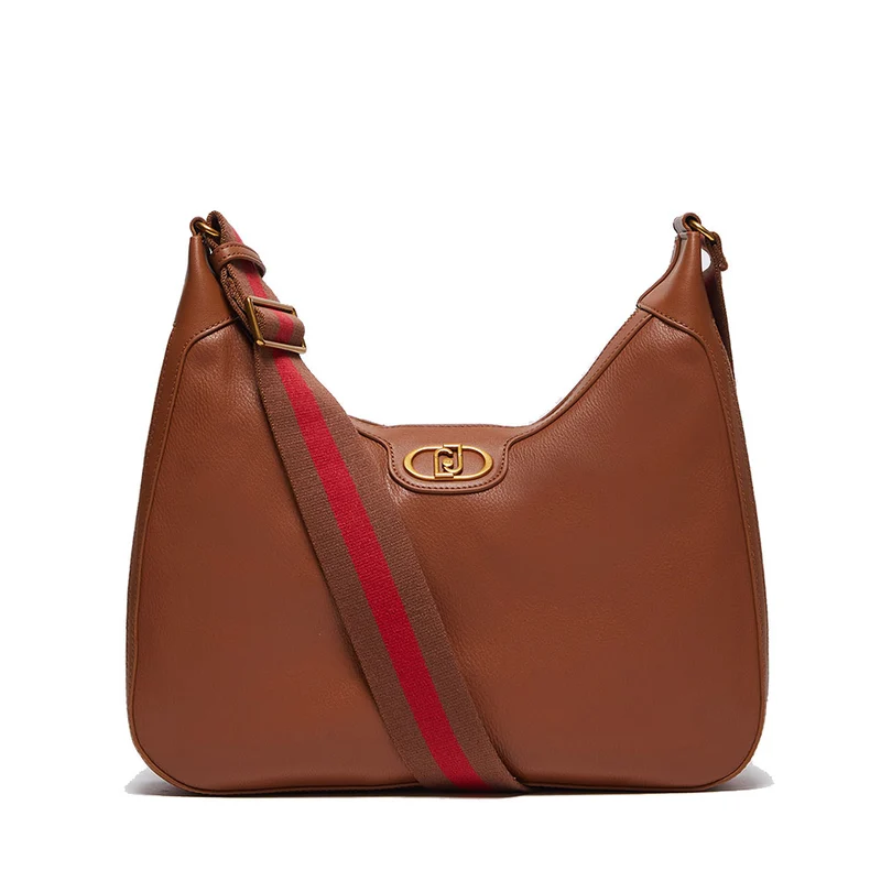 Borsa Donna LIU JO Hobo Bag con Tracolla Regolabile color Deer