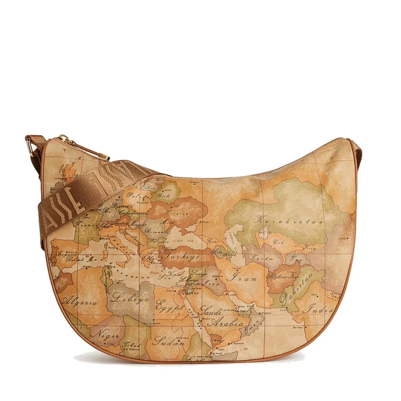 Borsa Donna Mezzaluna Grande 1A Classe Alviero Martini linea Geo Soft colore Geo Classic S008