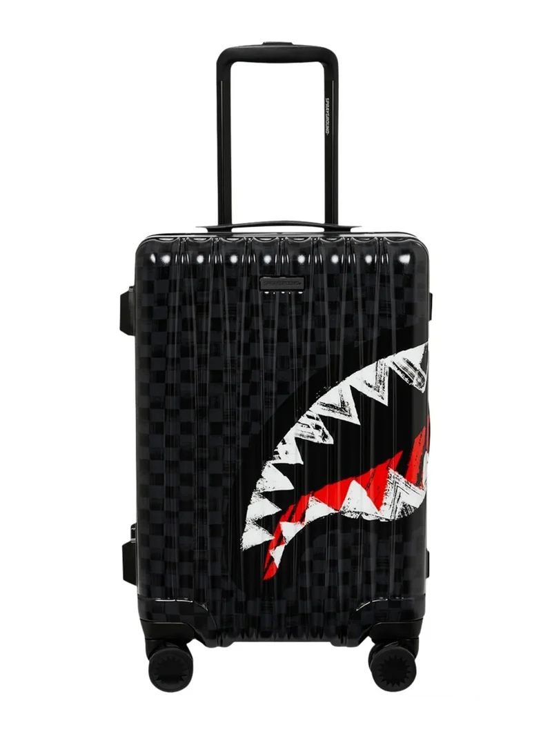 SPRAYGROUND SCRIBBLE SHARK CARRY-ON LUGGAGE