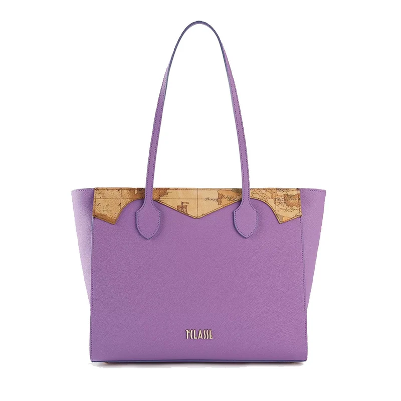 Shopping Bag Grande 1A Classe Alviero Martini linea Florida City Malva GZ51