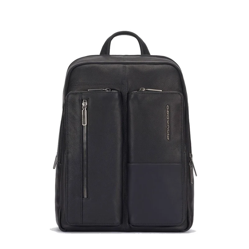 Zaino PIQUADRO porta computer 14" e porta iPad® Linea Ronnie CA5884W116 Pelle Nero