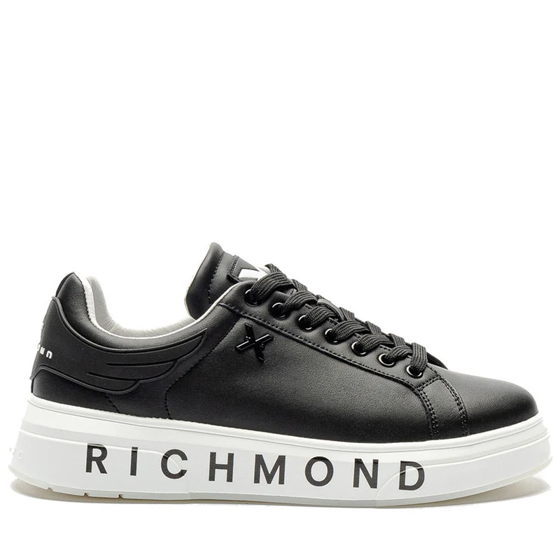 Scarpe Uomo JOHN RICHMOND Sneakers in Pelle Nera - 22204