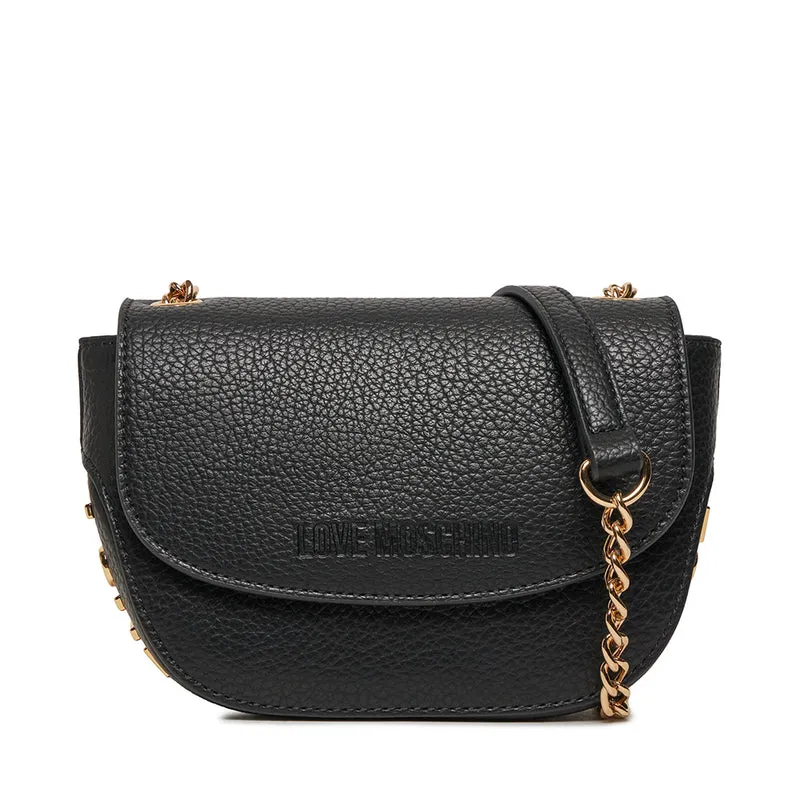 Borsa Donna a Tracolla LOVE MOSCHINO linea Giant Logo colore Nero