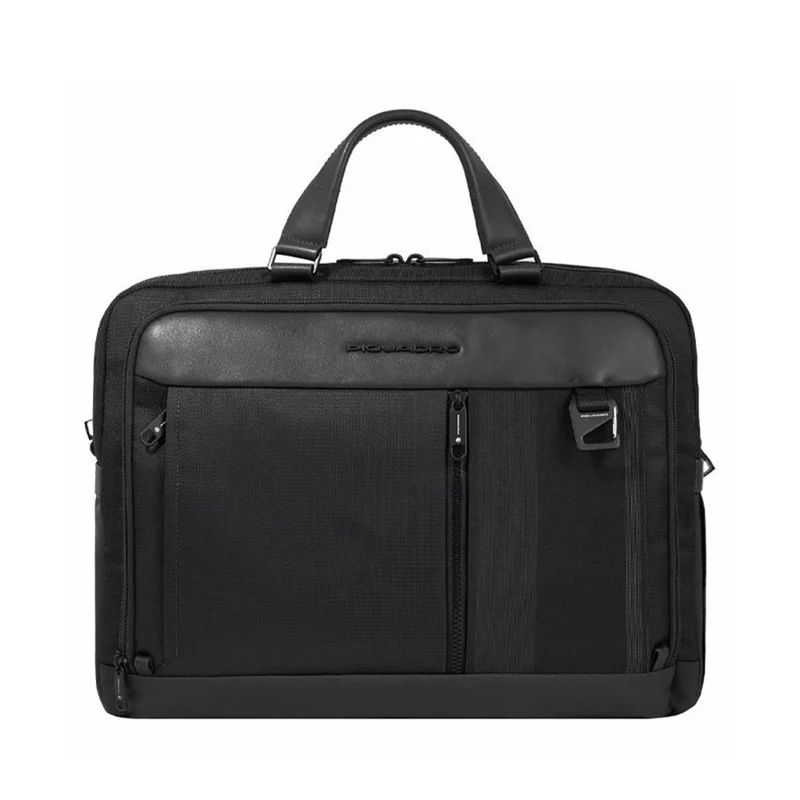 Borsa PIQUADRO porta pc 15,6 in tessuto riciclato CA6017S131 Nero