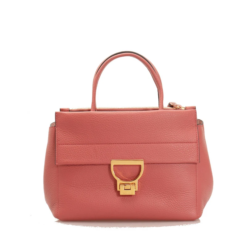 Borsa Donna a Mano COCCINELLE in Pelle Linea Arlettis Signature colore Pot