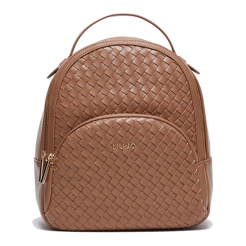 Zaino Donna LIU JO Better Intrecciato Marrone