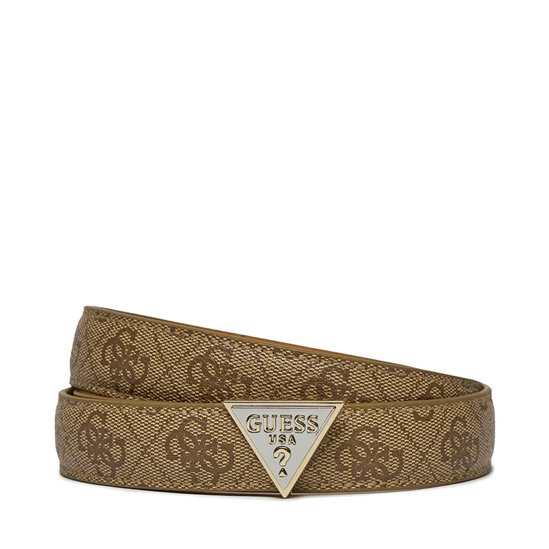 Cintura Donna GUESS Colore Latte Logo Linea Noelle - Taglia L