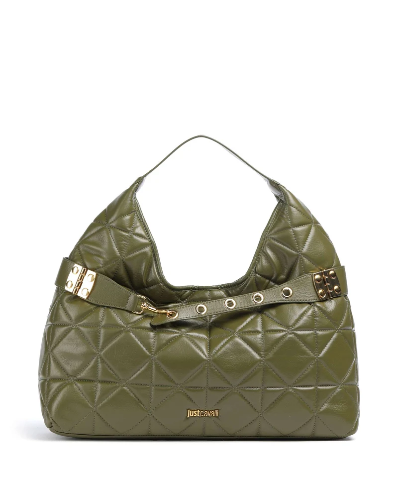 Just Cavalli Borsa hobo military olive