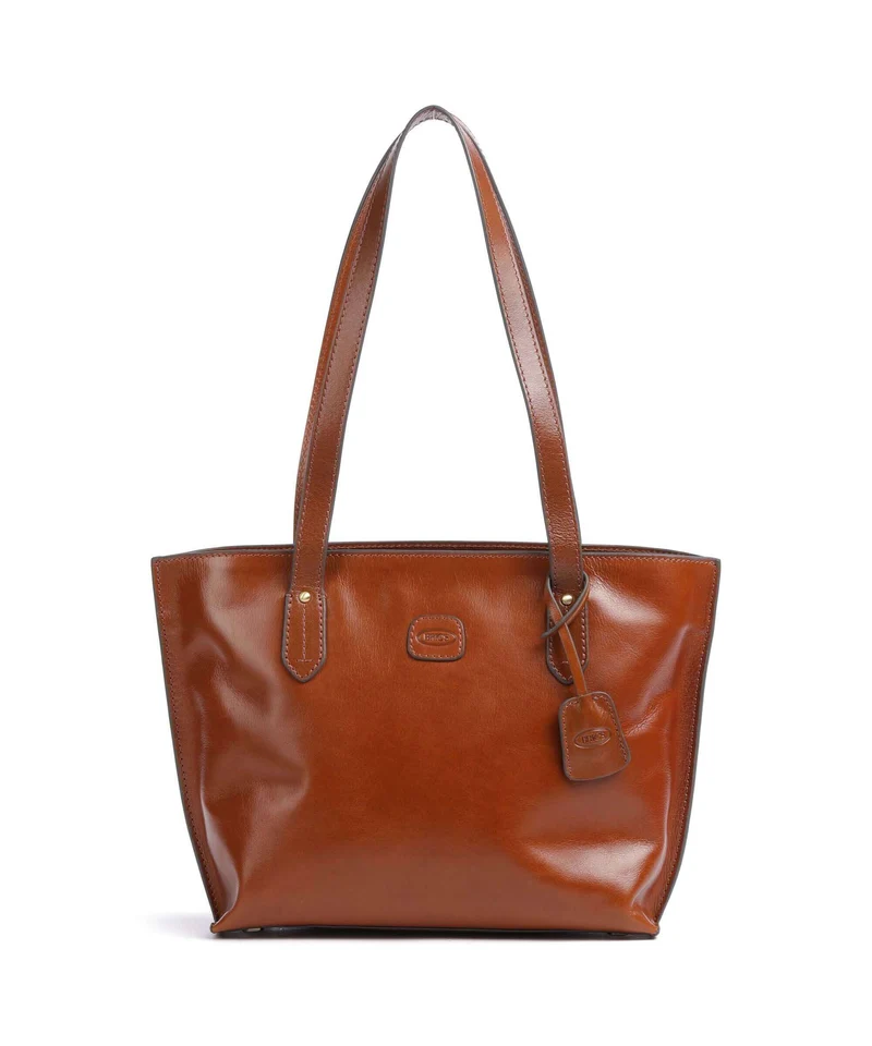 Brics Volterra S Borsa shopper tobacco