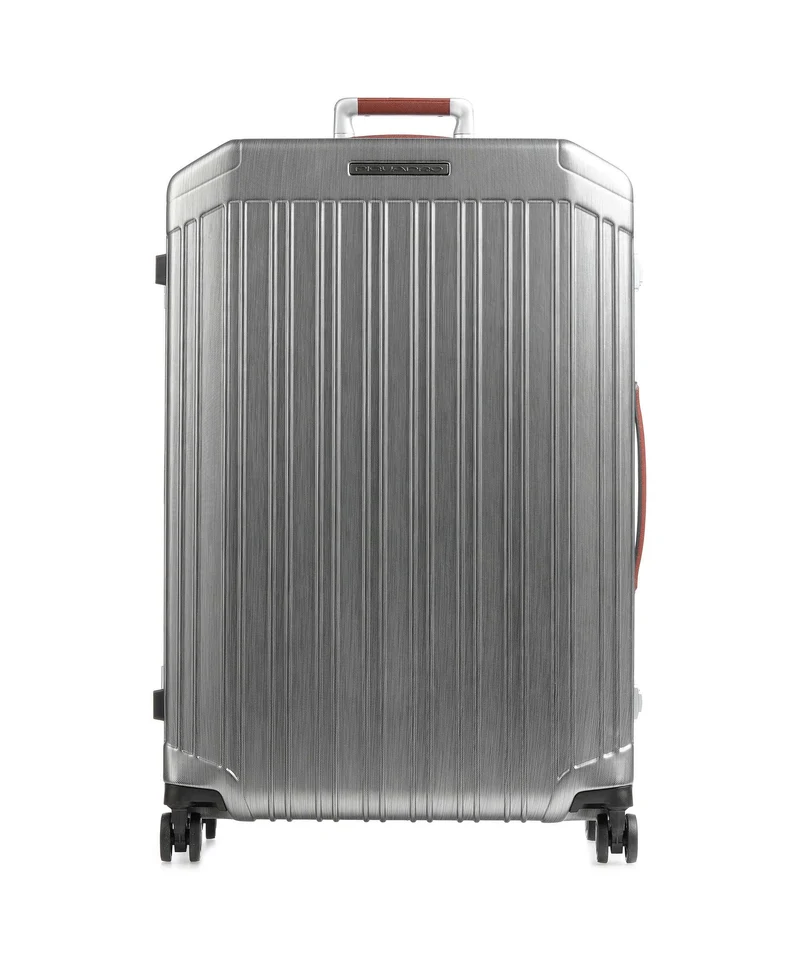 Piquadro PQLM Valigia trolley (4 ruote) black/natural tan