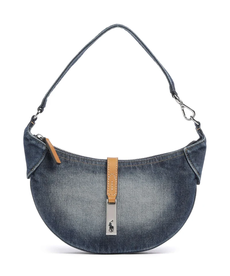Polo Ralph Lauren ID Collection Small Borsa a spalla medium wash
