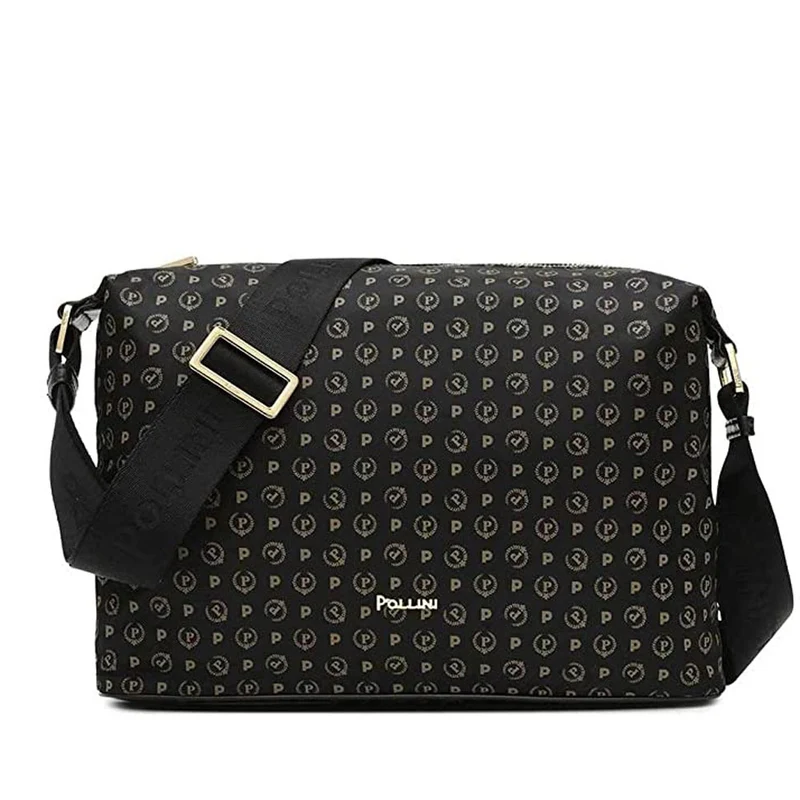 Borsa Donna Messenger POLLINI Linea Heritage Colore Nero