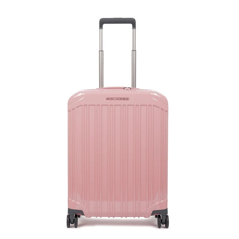 Trolley cabina PIQUADRO Rigido Ultra Slim con 4 Ruote Colore Rosa Linea PQ-Light - BV4425PQL