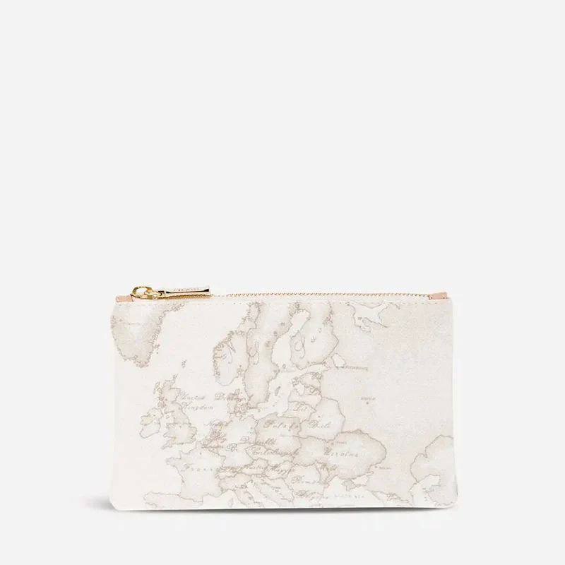 Bustina Media 1A Classe Alviero Martini linea Geo White M002