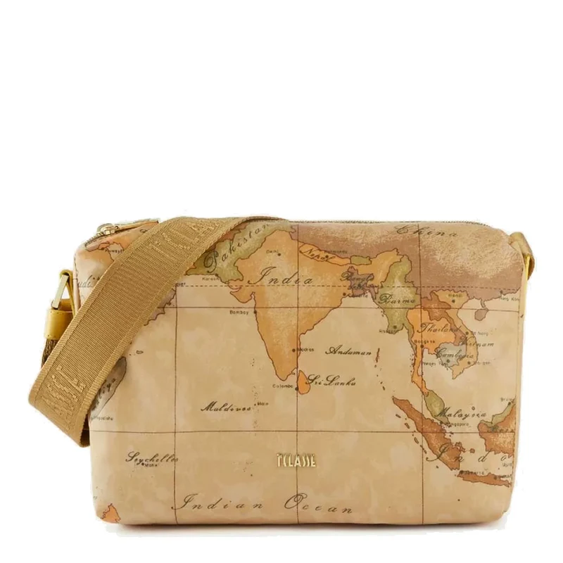 Borsa a Tracolla 1A Classe Alviero Martini linea Soft Atlantic Geo Classic e Giallo GZ74