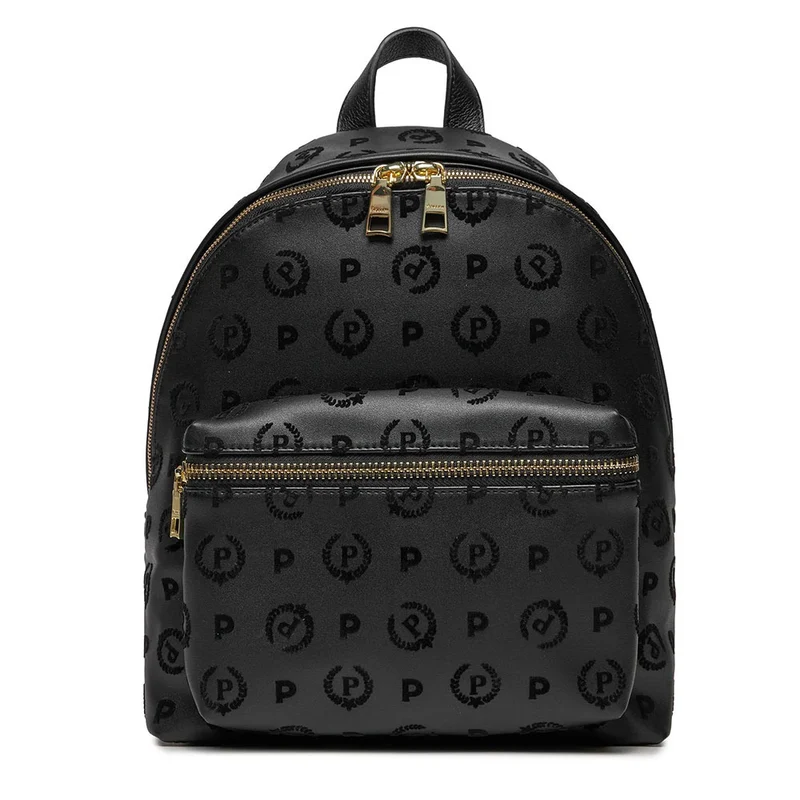 Zaino Donna POLLINI Linea Heritage Flock Nero