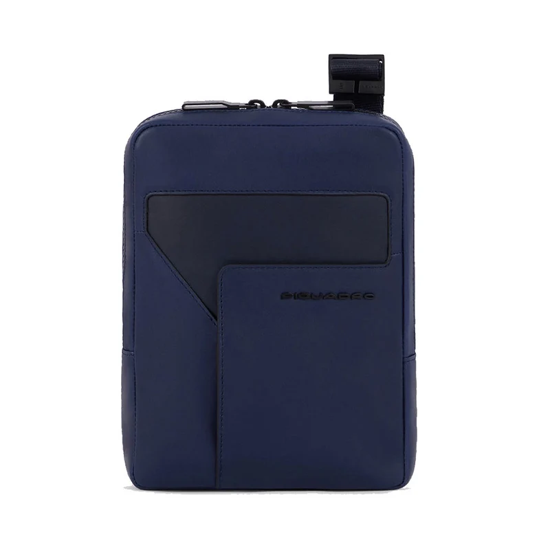 Borsello Uomo PIQUADRO in Pelle Blu Linea Aye - CA3084W119