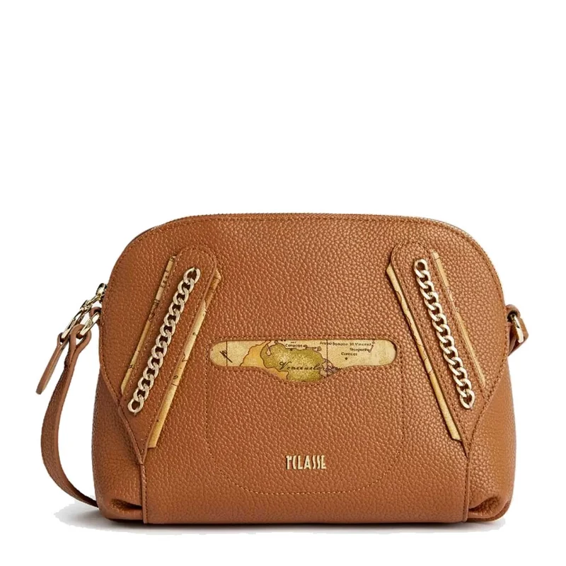 Borsa Donna a Tracolla 1A Classe Alviero Martini linea Madison color Castagna GV56