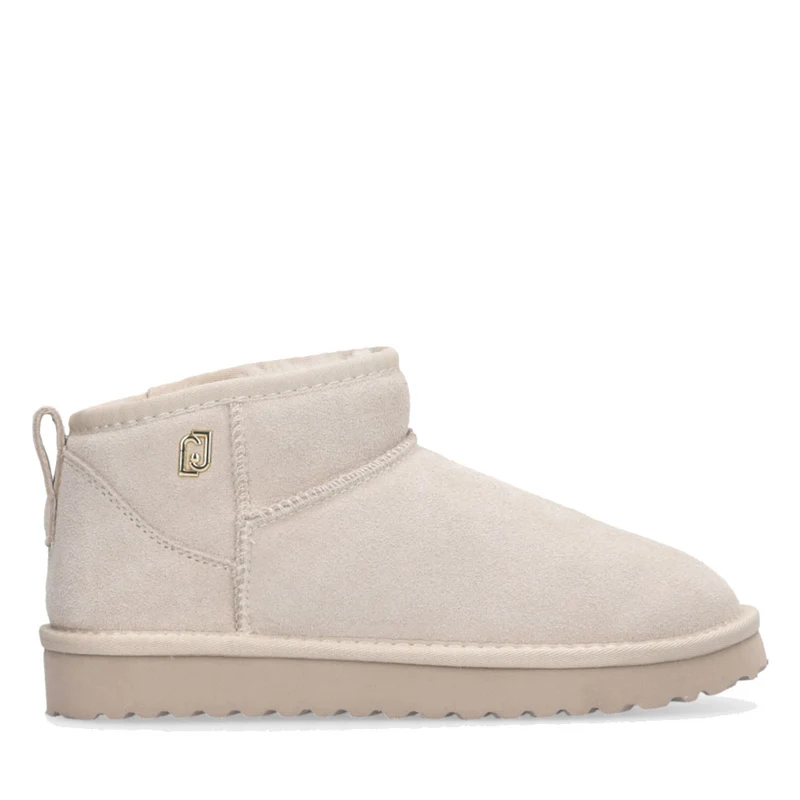 Scarpe Donna LIU JO Jil 01 Stivaletti Mini Imbottiti in Suede color Sand