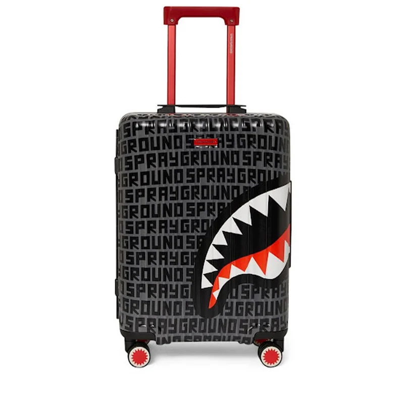 Trolley Cabina Rigido SPRAYGROUND 4 Ruote Stampa Split Infinity Check
