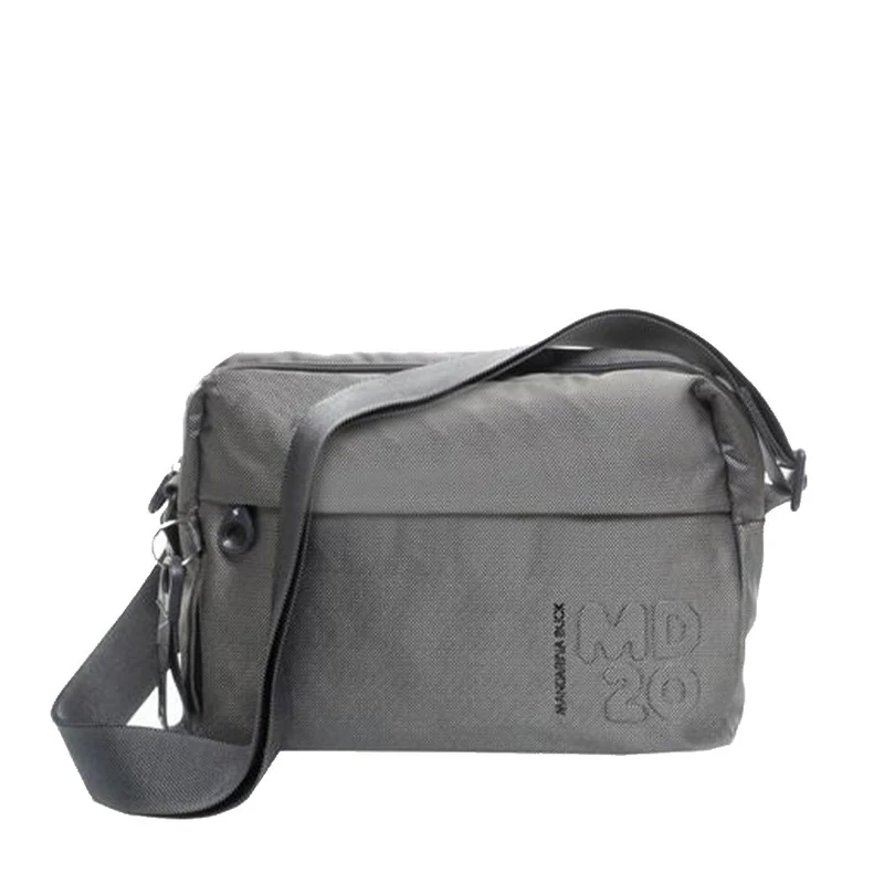 Borsa Donna a Tracolla Mandarina Duck in Tessuto colore Smoked Pearl - P10QMTV8