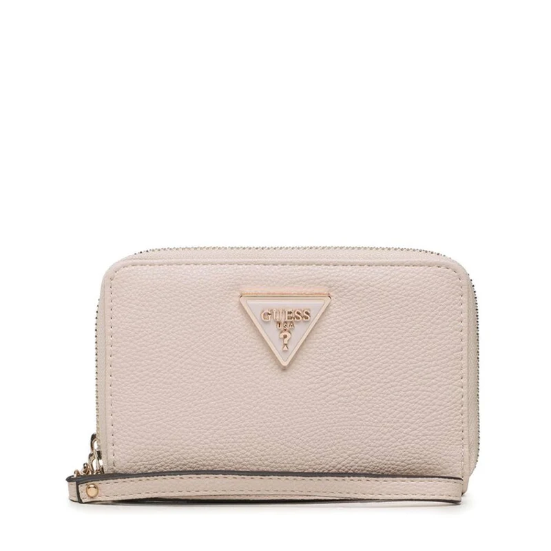 Portafoglio Donna GUESS con Due Scomparti Linea Meridian Colore Stone