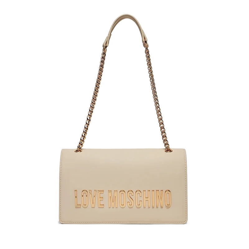 Borsa Donna a Spalla e a Tracolla LOVE MOSCHINO linea Bold Bag color Avorio