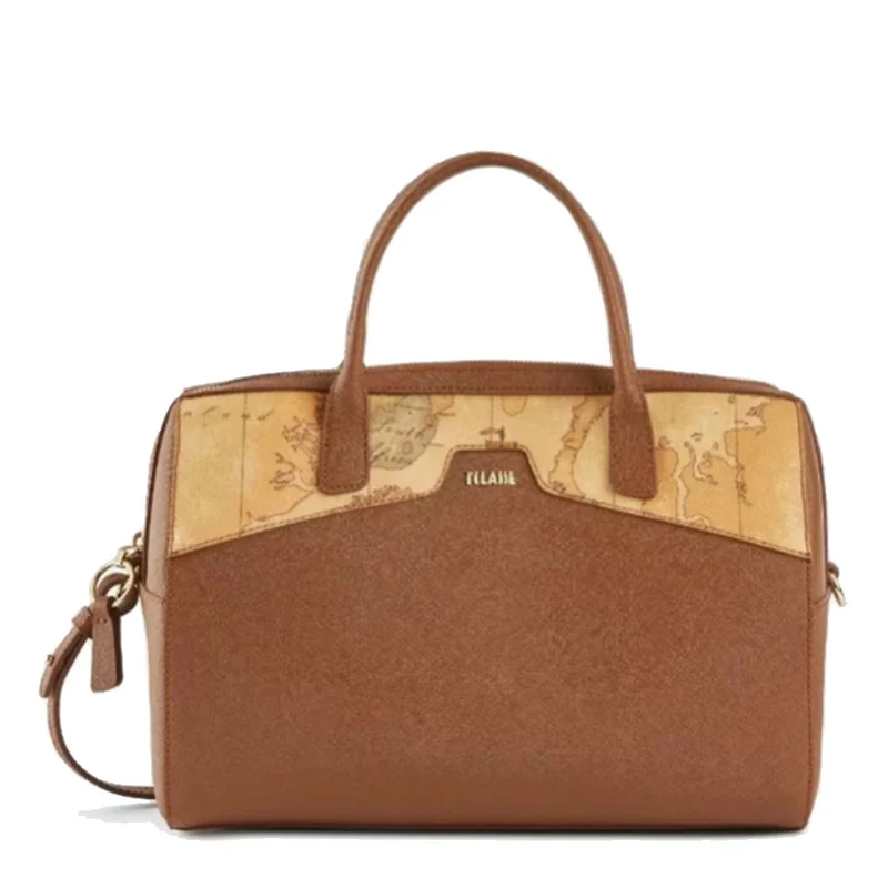 Borsa Donna Bauletto 1A Classe Alviero Martini linea Glam City color Castagna GV71