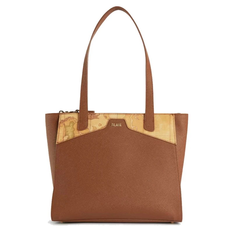 Borsa Donna Shopping Media 1A Classe Alviero Martini linea Glam City color Castagna GV70