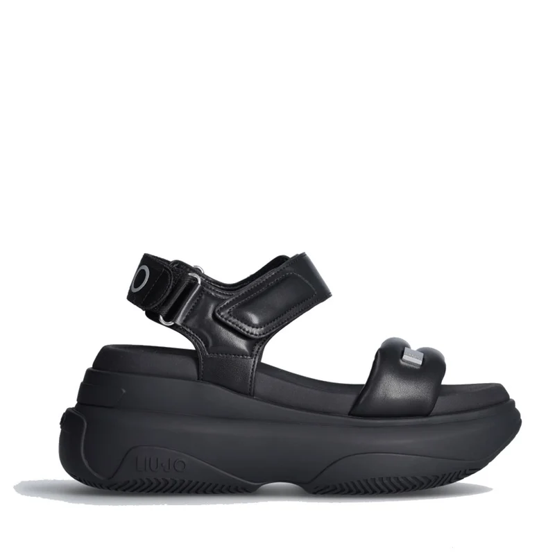 Scarpe Donna LIU JO Sandali Chunky June 01 colore Nero