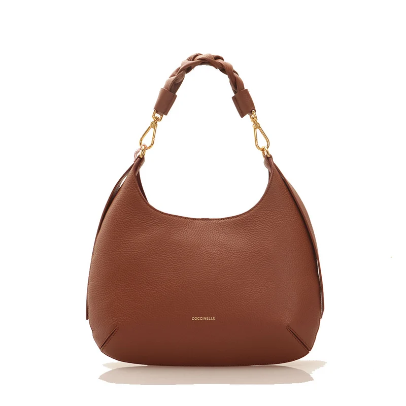 Borsa Donna a Spalla COCCINELLE in Pelle Brule Linea Chariot
