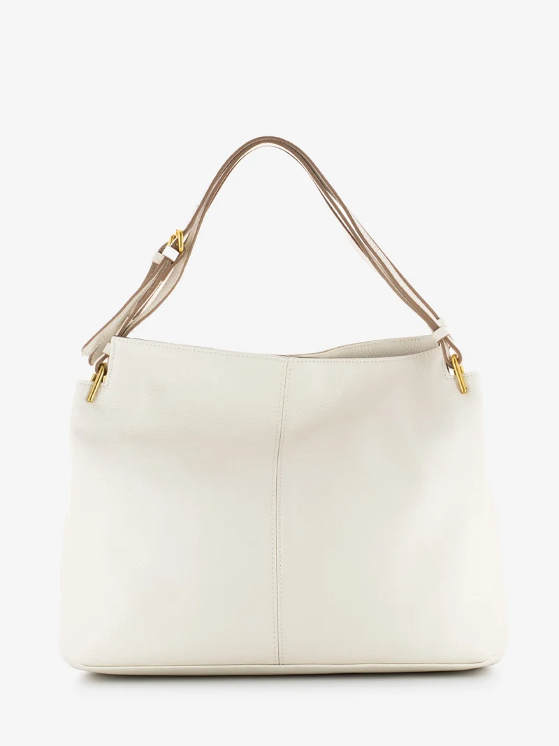 Borsa in pelle a spalla Leila marble