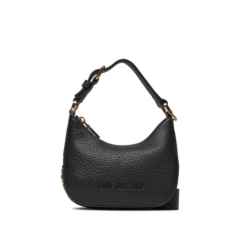Hobo Bag Mini LOVE MOSCHINO linea Giant Logo colore Nero