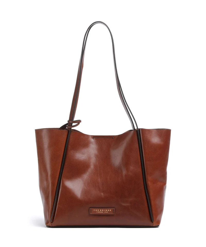 The Bridge Icons Borsa shopper marrone