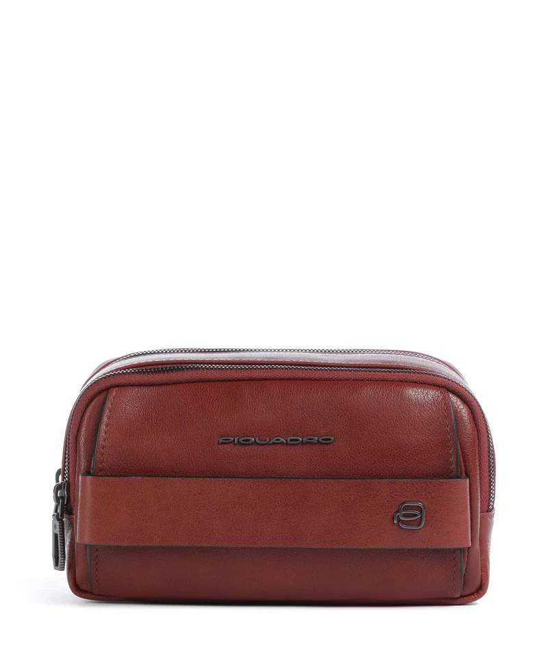 Piquadro Solm Borsa da polso cuoio