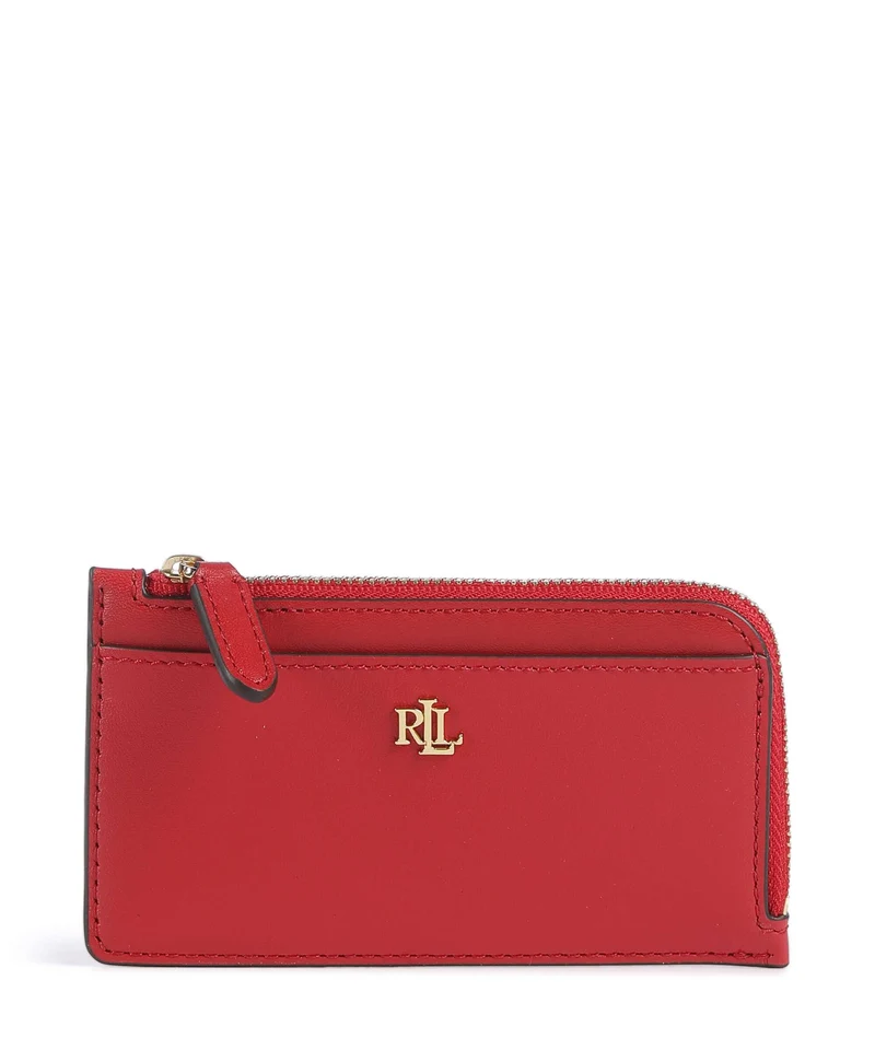 Lauren Ralph Lauren Porta carte di credito festive red