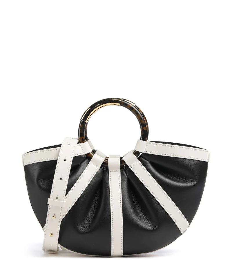 Coccinelle Shell Borsa a mano pearl/noir