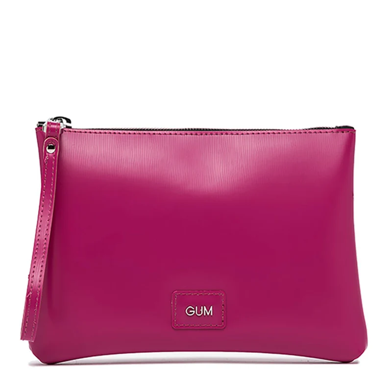 Pochette Donna a Mano Media GUM linea Color Family colore Fuxia