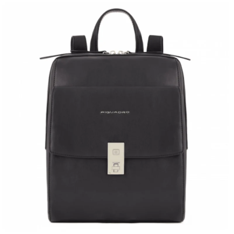 Zaino Donna Porta iPad PIQUADRO linea Dafne in Pelle Nera CA5733DF
