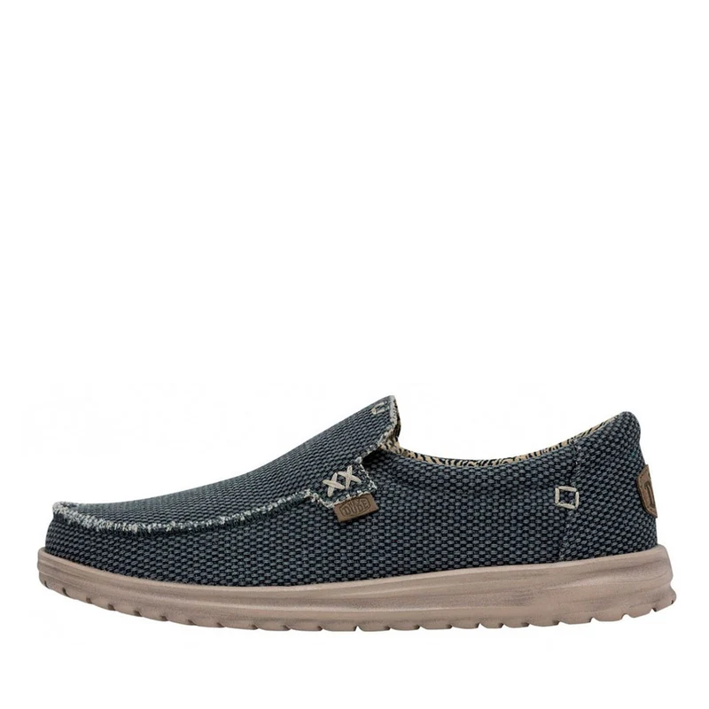 Scarpe Uomo HEY DUDE linea Mika Braided colore Deep Blue
