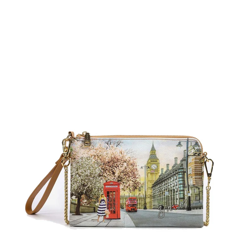 Borsa Donna Y NOT Pochette con Tracolla YES-384 English Rose