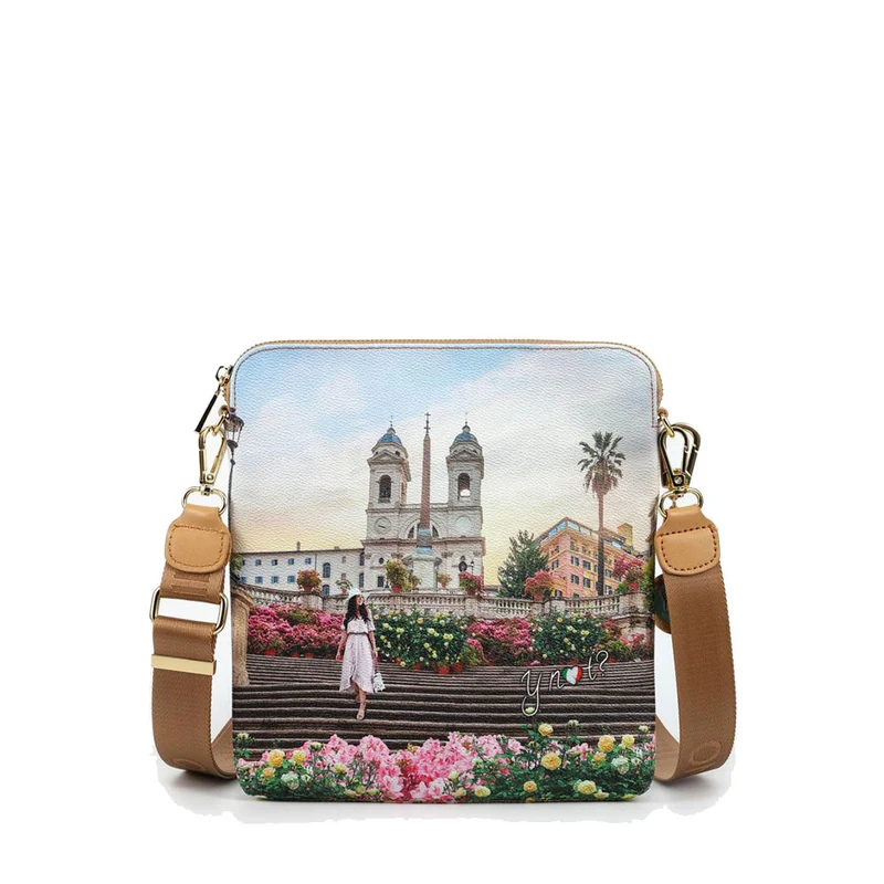 Borsa Donna Y NOT Bandoliera a Tracolla YES-314 Floral