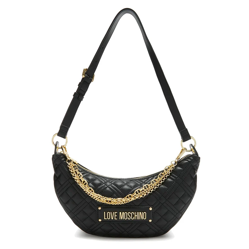Borsa Donna Hobo LOVE MOSCHINO linea Quilted colore Nero