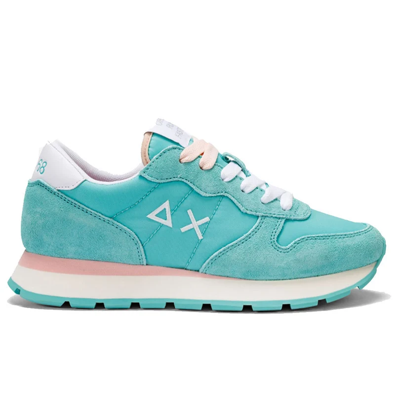Scarpe Donna Sun68 Sneakers Ally Solid Nylon Acqua