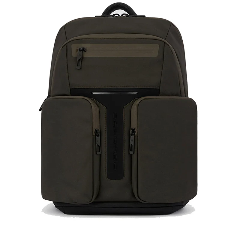 Zaino PIQUADRO porta PC 14" con Tasca Impermeabile Linea Hìdor Colore Verde Militare - CA6135IPL