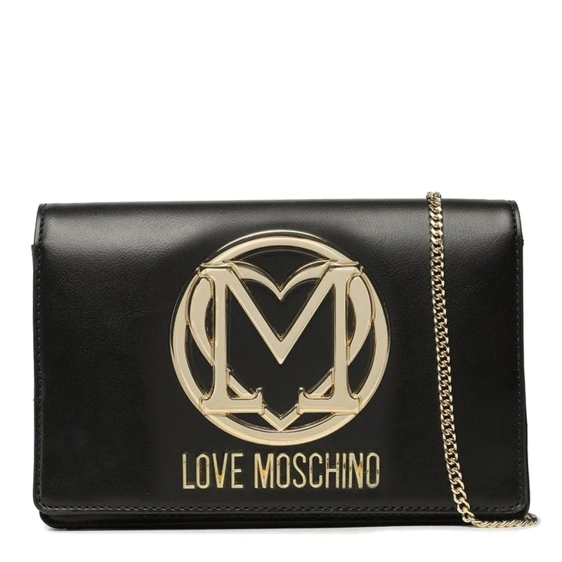 Clutch Donna con Tracolla LOVE MOSCHINO colore Nero JC4038