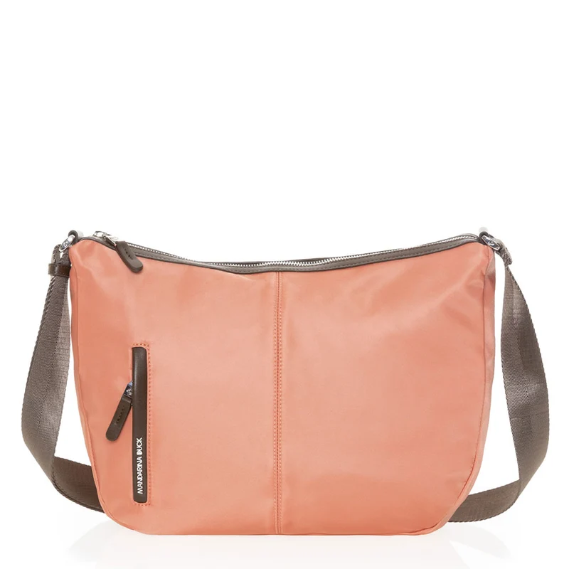 Borsa Donna a Tracolla Mandarina Duck in Tessuto colore Peach Linea Hunter