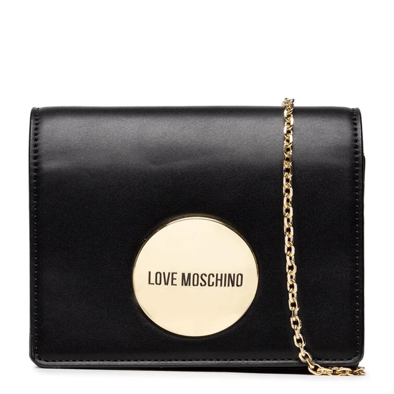 Borsa Donna Mini a Tracolla LOVE MOSCHINO linea Love Hoop colore Nero